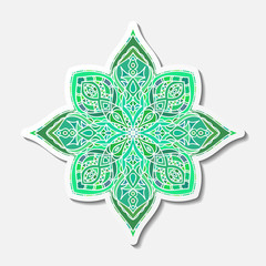Obraz premium Hand drawn decorative mandala