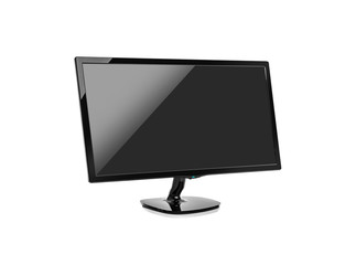 Computer monitor or TV isolated.