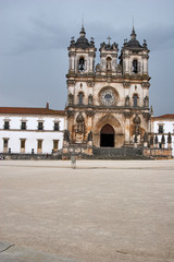 Fototapeta premium Medieval Roman Catholic Monastery. Portugal, Alcobaca