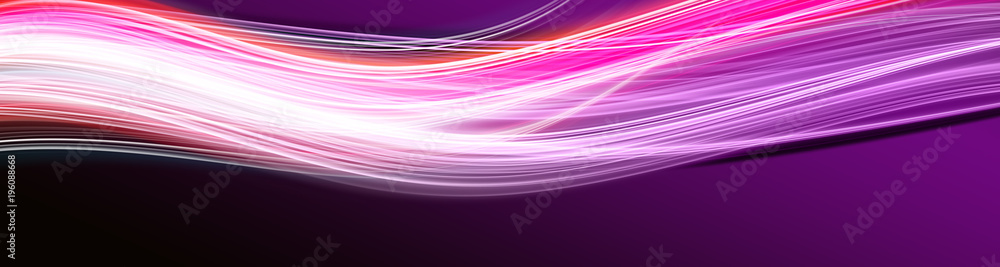 Aufkleber romantic abstract panorama wave background design with space for your text
