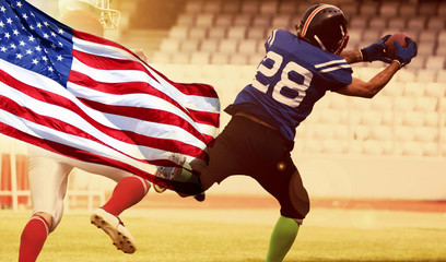 American football game