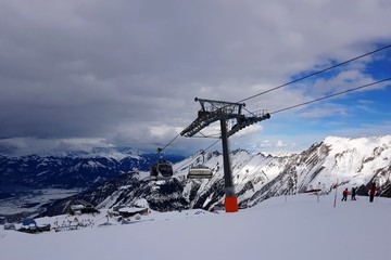 Kaprun,View from the Glacier, Austria