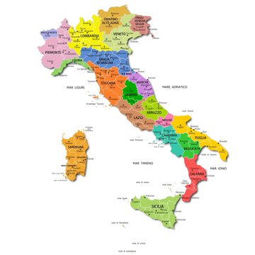 Mappa Italia Images – Browse 2,061 Stock Photos, Vectors, and Video