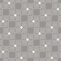 Vector seamless pattern. Modern stylish abstract texture. Repeating geometric tiles