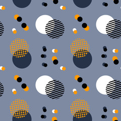 Abstract sky harmony seamless pattern. Suitable for screen, print and other media.