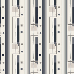 City streets flying seamless pattern. Suitable for screen, print and other media.