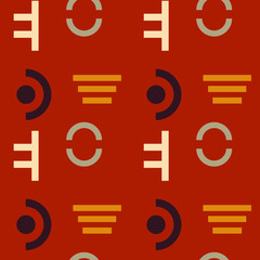 Military discipline seamless pattern. Suitable for screen, print and other media.