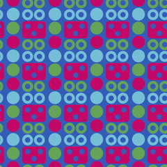 Robot face seamless pattern. Suitable for screen, print and other media.