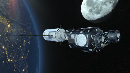 人工衛星 © tsuneomp