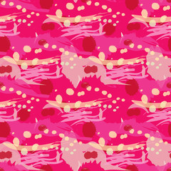 Stains and paint seamless pattern. Authentic design for digital and print media.