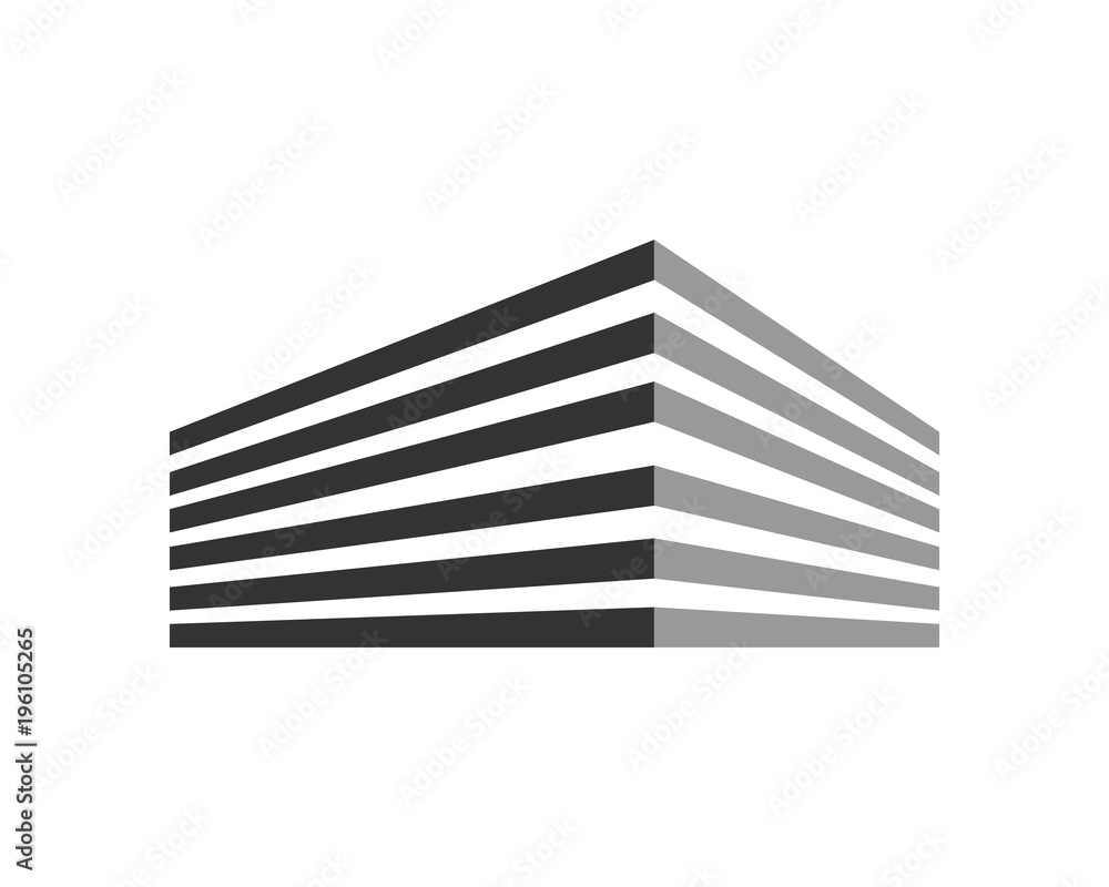 Poster abstract building skyscraper cityscape architecture construction image vector