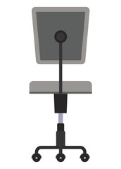 office chair isolated icon vector illustration design