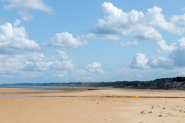 Omaha Beach - Landing spot WW2 in the Normandy