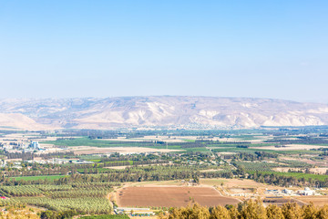 Church of the Transfiguration on Mount Tabor. Galilee, Israel.