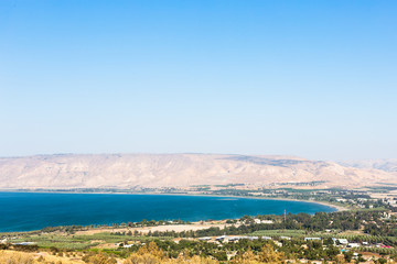 Fototapeta na wymiar Church of the Transfiguration on Mount Tabor. Galilee, Israel.