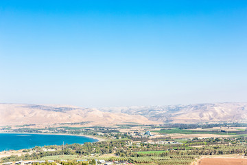 Church of the Transfiguration on Mount Tabor. Galilee, Israel.