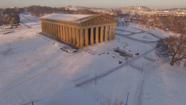 Nashville Snow- Rooftop scan