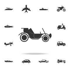 vintage car icon. Detailed set of transport icons. Premium quality graphic design. One of the collection icons for websites, web design, mobile app