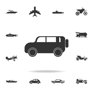 Safari Off-road car icon. Detailed set of transport icons. Premium quality graphic design. One of the collection icons for websites, web design, mobile app
