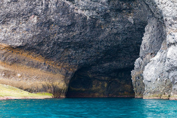 青の洞窟の入口　北海道小樽市