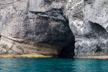 青の洞窟の入口　北海道小樽市