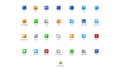 Set of vector line icons of business and finance for modern concepts, web and apps, Collection modern infographic logo and pictogram.