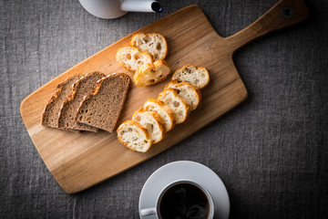 パンとコーヒーの時間