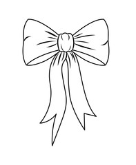 cute bowntie decorative icon vector illustration design