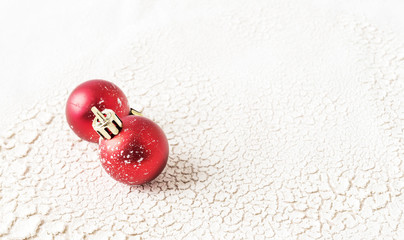 Christmas holidays composition on wooden background with copy space for your text