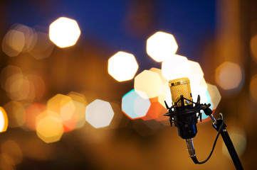 Gold Premium Microphone 