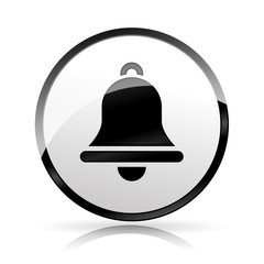 bell icon on white background