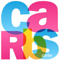 CARBS Colourful Letters Icon