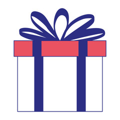 gift box present icon vector illustration design