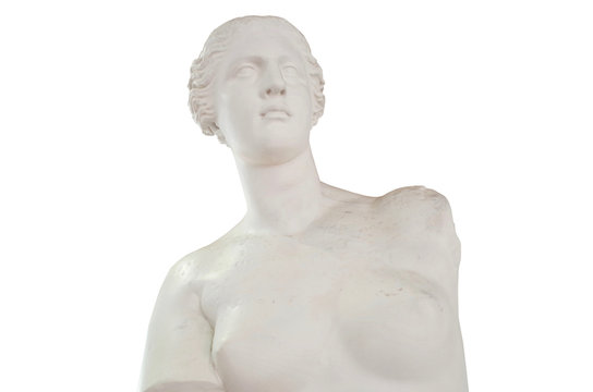 女性の石膏像