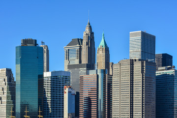 Obraz premium usa new york skyline buildings