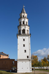 Fototapeta na wymiar Nevyansk inclined tower