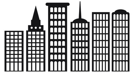 Building icon vector