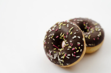 Donuts isolated in white
