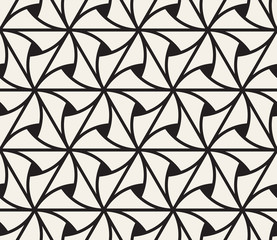 Vector seamless pattern. Modern stylish abstract texture. Repeating geometric tiling from striped elements