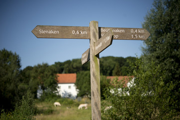 het zuid-limburgse heuvelland in Slenaken,Limburg