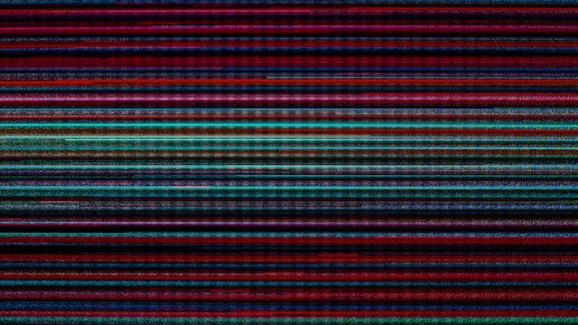 computer generated distortion and glitch effects