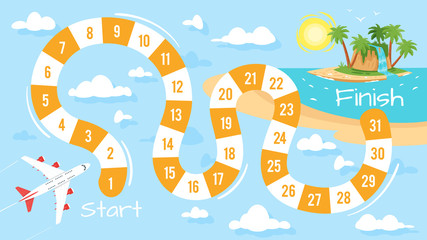  kids travel board game