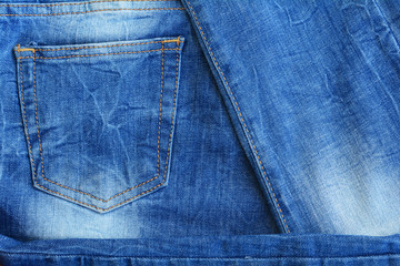 Blue jeans background