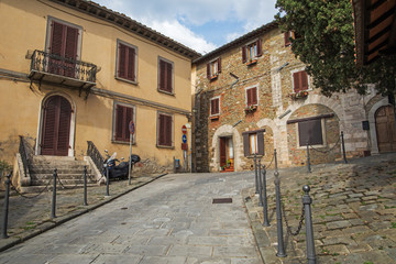 Fototapeta na wymiar Street view at Florence, Italy.