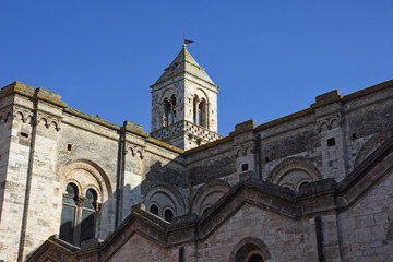 Fototapeta na wymiar Italy, Puglia region, Casamassima, view of the upper area of the Chiesa Madre