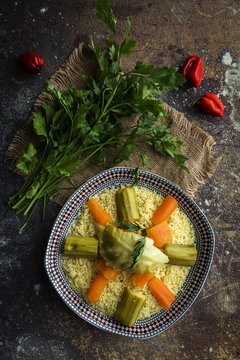 Delicious couscous homemade