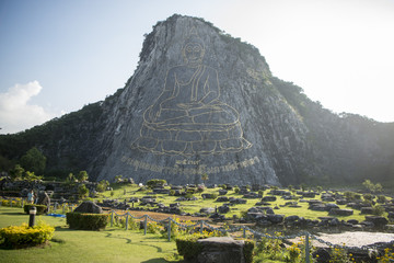 Obraz premium THAILAND PATTAYA BUDDHA CLIFF KHAO CHEE CHAN