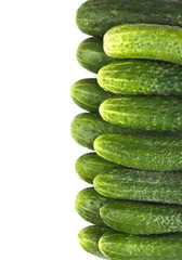 bunch of cucumbers