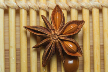 star anise close-up
