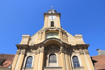 Fototapeta na wymiar Saint Peter and Paul church in Brasov, Romania